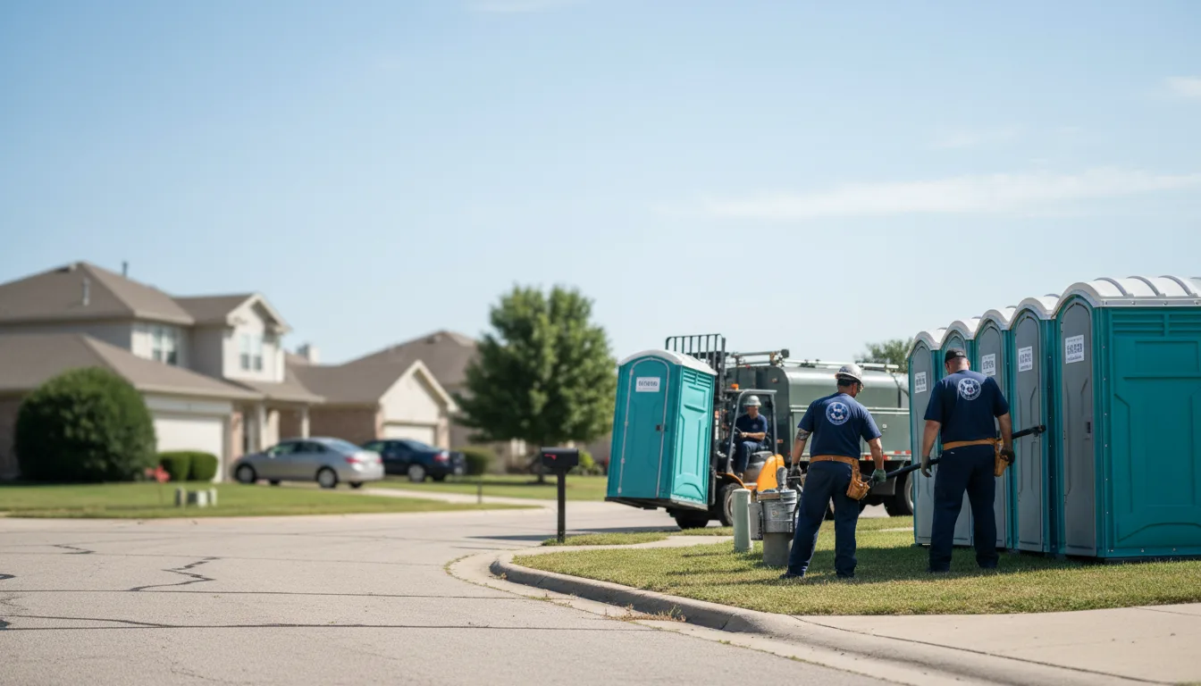 Porta Potty Rental in Drums, PA near me
